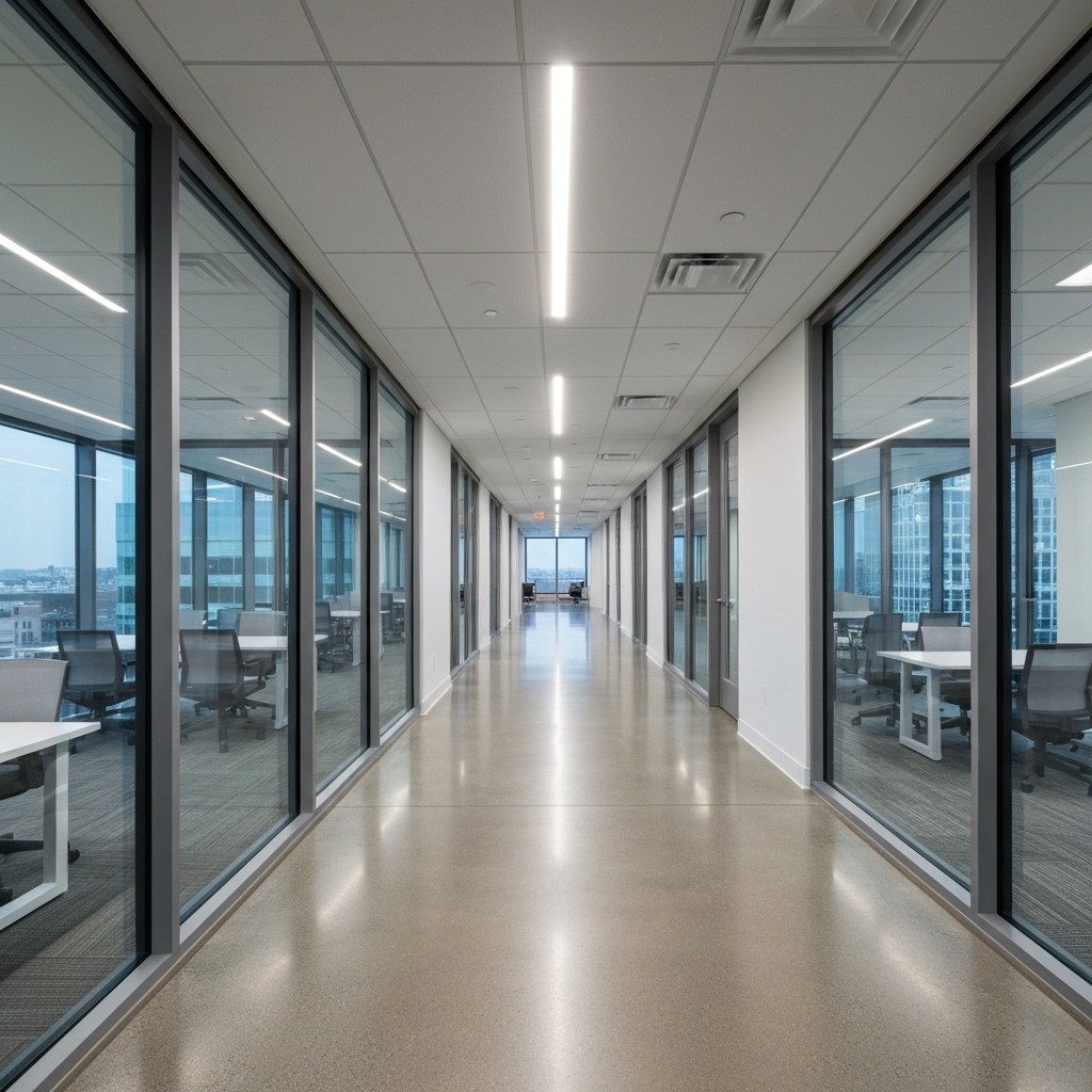 Modern office environment